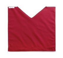 Comfort-Fit Bib, Adult, 27-1/2" x 27", Burgundy