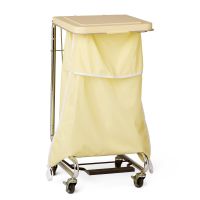 Blockade Hamper Bag with Flip Top and Elastic Closure, Yellow, 25"