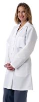 Ladies Full Length Lab Coats MDT13WHT2E