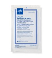 Sterile Disposable Nonwoven OR Towel,Blue,17'' x 27'',4/Pack