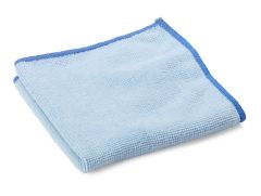 Microfiber Cleaning Cloth, 12" x 12", Lightweight, Light Blue