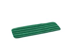 Microfiber Advantage Sweep Wet / Dry Mop Head, Green, 18"