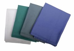 Reusable O. R. Towel,Highly Absorbent,100% Cotton,Ceil Blue,18" x 29" .