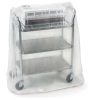Cart Cover, Clear, 55" x 27" x 62"