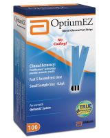 Optium EZ Glucose Test Strips, 100-Pack