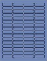 1.813" x 0.5" True Blue Label by Online Labels  MLVOL1050TB