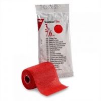 3M Scotchcast Plus Casting Tape 82003R, Red, 3" x 4 yd. MMM82003RH