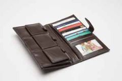 Money Organizer Wallet - Brown