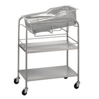 Blickman Bassinet 31"W x 38 1/2"H x 17 3/4"D With Closed Cabinet