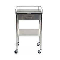 Utility Table, One Drawer with Rail