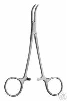 Hartman mosquito hemostatic forceps curved, 3.5" (8.9 cm)