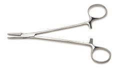 Crile wood needle holder 6" (15.2 cm)