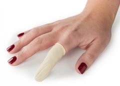 Latex finger cot - nonmedical small