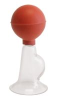 Plastic breast pump