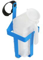 Urinal Holder PLG Hook and Loop Straps, Plastic, Blue For Most Standard Male Urinals