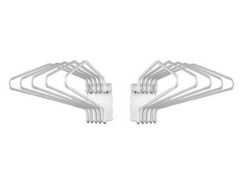 Right Hand Folding Apron Rack Wall Mounted