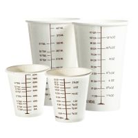 Barium Cup 16 oz. Paper White Disposable
