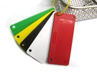 Identification Tag For Instrument Tray Gray 1-1/2 X 3-1/2 Inch Plastic 100 per Case