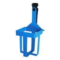 Urinal Holder Medline Plastic, Vinyl Strap, Blue For Patient Urinals