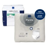 Absorbent Underwear Abri-Flex™ Premium XS1 Adult X-Small Unisex Disposable Moderate Absorbency