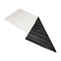 Absorbent Floor Pad 32 X 78 Inch Heavy Absorbency Black Cellulose