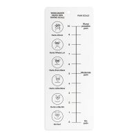Pain Scale Guide Pocket Nurse® 0 - 10 Visual Pain Scale Chart