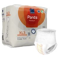Absorbent Underwear Abena® Premium Pants XL3 Pull On with Tear Away Seams Adult X-Large Unisex Disposable Heavy Absorbency, CS/96