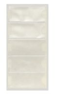 Pocket for Spine ID Card 1-1/2 X 3-9/16 Inch For use on 1 1/2" - 4" binders with 4266, 4269-01 or 4054F Insert Cards