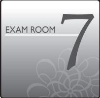 Door Sign (Standard) Exam Room Clinton Industries Exam Room 7