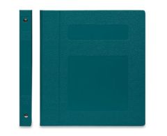 Binder First Health Products 3 Ring Teal 250 Sheets Side Opening