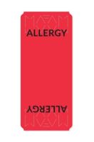Color Coded Wrap Ident-Alert® Wrap Around Alert Adhesive Allergy