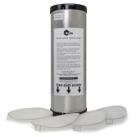 Air Purifier Replacement Cartridge RxAir 400 800 sq.ft. 9.5 X 12.5 X 32 Inch AC Power Filterless 93 watts