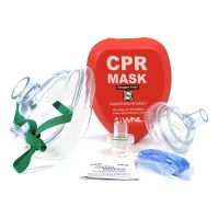 CPR Face Mask WNL 4-1/4 X 4-1/4 X 2 Inch Single Patient Use