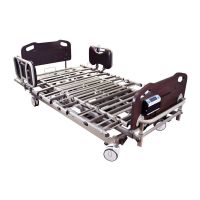 Electric Bariatric Bed Prime Plus Long Term Care 80 to 88 Inch Length Slat Deck 4 Functions 19 to 32 Inch Height Range