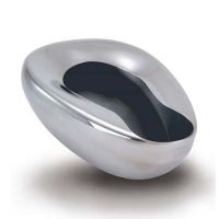 Conventional Bedpan Medegen Unisex Silver 2 Quart / 1893 mL