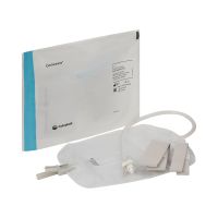 Urinary Leg Bag Conveen® Security+ Anti-Reflux Valve NonSterile 800 mL Polyethylene / Flocked, BX/10