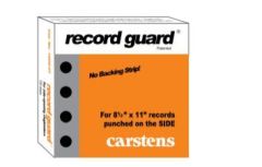 Side Hole Punch Record Guard® For To Reinforce Documents