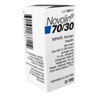 Novolin® 70/30 NPH, Human Insulin Isophane / Regular Human Insulin 70 U - 30 U / mL Injection 10 mL