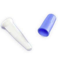 Catheter Plug Curity™ Sterile, White Plug, Blue Cap, Plastic For Urological Catheter
