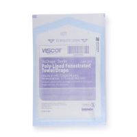 General Purpose Drape VisDrape® Poly Lined Towel Drape 18 W X 26 L Inch Sterile