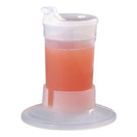 ADL Feeding Cup 8 oz. Polypropylene Translucent Reusable