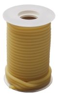 General Use Tubing Amber 1/8 Inch I.D. 50 Foot Length Natural Latex Rubber NonSterile