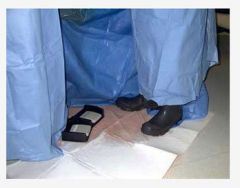 Anti-Static Anti-Fatigue Floor Mat Sandel® DriFloor™ 16-1/2 X 20 Inch Heavy Absorbency White