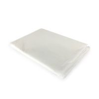 Mortuary Sheet Flat 24 X 72 Inch White Liquid Lock Material / Plastic Disposable