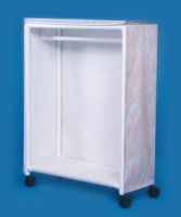 Garment Rack Blue Mesh