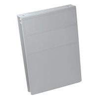 Binder Carstens® 2 Ring Gray 250 Sheets Top Opening