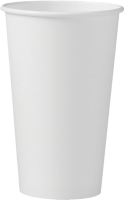 Drinking Cup Solo® 16 oz. Paper White Disposable