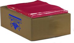 Biohazard Waste Bag Colonial Bag Without Legend 40 to 45 gal. Red 40 X 46 Inch