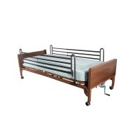 Electric Bed Delta® Ultra-Light 1000 Home Care 88 Inch Length Spring Deck 3 Functions 12-1/2 to 21-1/2 Inch Height Range