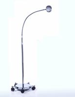 Gooseneck Exam Light Floor Standing LED Bulb 12 Watt Chrome Lamp